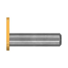 Caterpillar 29mm Pin de liaison avec le diamètre extérieur — vue de trois quarts
