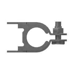 Caterpillar 21.5mm Medidor exterior Tubo ABRAZADERA — vista en tres cuartos