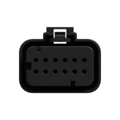 Caterpillar Engine Box Cover End — vista en tres cuartos