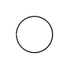 Caterpillar Split Seal Ring — açılı görünüm
