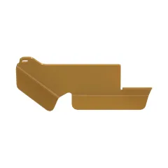 Caterpillar 6mm Thick Axle Cover Plate — açılı görünüm