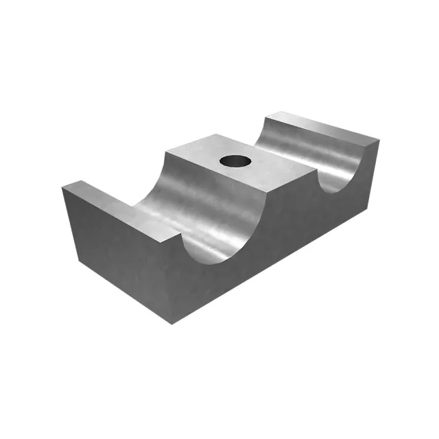 30mm Wide Flexible Half Clamp