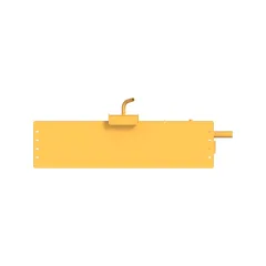 Caterpillar Radiator Coolant Tank — açılı görünüm
