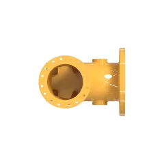 Caterpillar Water Lines Elbow — vue de trois quarts