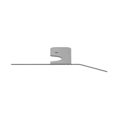 Caterpillar 3mmKan Fender Guard Support Plak — açılı görünüm