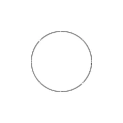 Caterpillar Piston Wear Ring — vista de três quartos