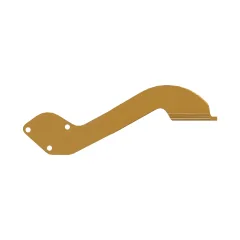 Caterpillar 10mm Thick Fender Konsol — açılı görünüm
