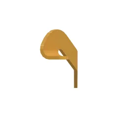 Caterpillar 10mm Thick Fender Konsol — açılı görünüm