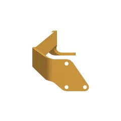 Caterpillar 10mm Thick Fender Support Bracket — three-quarter view