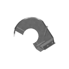 Caterpillar Turbocharger Heat Shield — açılı görünüm