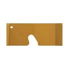 Caterpillar 6mm dicke Mittelachsenschutzplatte — Dreiviertelansicht
