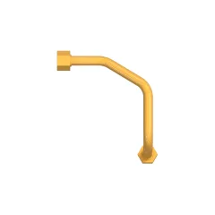 Caterpillar 15.75mm İç Parça Manifold Oil Tube — açılı görünüm
