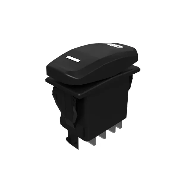 24 Volts Rear Wiper Rocker Switch