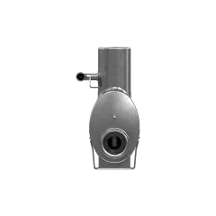 Caterpillar Exhaust Muffler — vista en tres cuartos