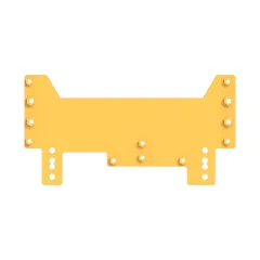 Caterpillar Axle Oil Soğutma Pump Mounting Plate — açılı görünüm