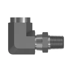 Caterpillar 1/4" Thread Swivel Pipe Adaptör — açılı görünüm