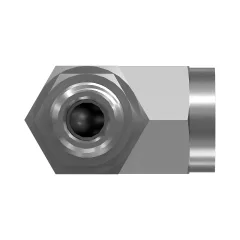 Caterpillar 1/4" Thread Swivel Pipe Adaptör — açılı görünüm