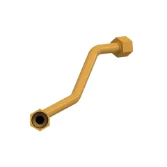 Caterpillar 15.75mm ID Throttle Water Tubo — vista en tres cuartos