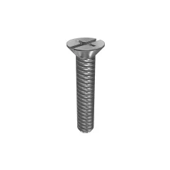 Caterpillar No. 6 (.138)"-32 x 3/4" Countersunk Flat Head Slotted Vida