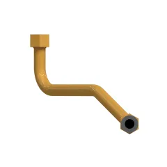 Caterpillar 22.1mm İç Sayfa Motor Yağ Hatları Tube Assembly — açılı görünüm