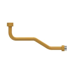Caterpillar 22.1mm İç Sayfa Motor Yağ Hatları Tube Assembly — açılı görünüm