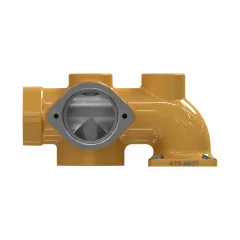 Caterpillar Aftercooler Elbow — açılı görünüm