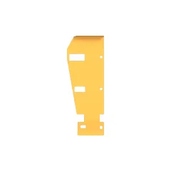 Caterpillar 1.6mmKan Screed Deflector — açılı görünüm