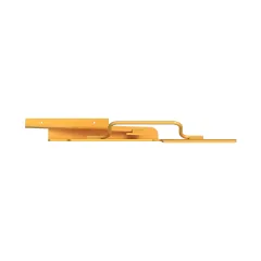 Caterpillar Fender Mud Flap Mounting Bracket — three-quarter view