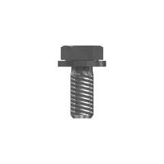 Caterpillar M10-1.5 x 25mm Hex Head Montagebolzen — Dreiviertelansicht