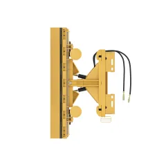 Caterpillar 2.1 m (7 ft), coupleur de stores à skis — vue de trois quarts