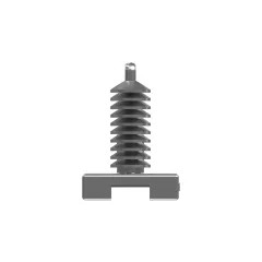 Caterpillar 23.60mm Länge Kunststoff-Retainer Clip — Dreiviertelansicht