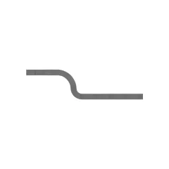 Caterpillar 9.52mm İç Sayfa Single Tube Clip — açılı görünüm