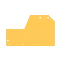 Caterpillar 3mm Thick Fender Sheet — açılı görünüm