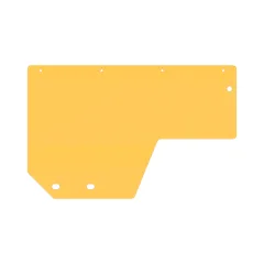 Caterpillar 3mm Thick Fender Sheet — Dreiviertelansicht