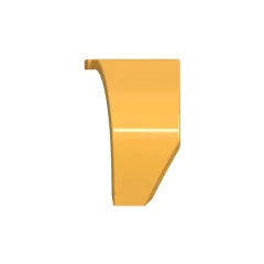 Caterpillar Right Hand Fender — vista en tres cuartos