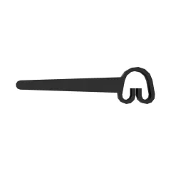 Caterpillar Door Seal Blank Sticker — açılı görünüm