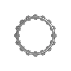 Caterpillar Bearing-Needle — vista de três quartos