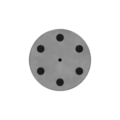 Caterpillar Auxiliary Water PUMPE Shaft — Dreiviertelansicht