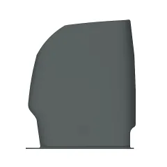Caterpillar Rear Console — Dreiviertelansicht