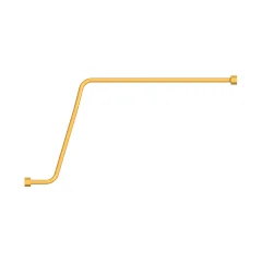 Caterpillar Aftercooler Throttle Water Tube — açılı görünüm