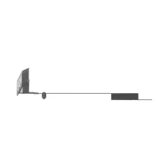 Caterpillar Right Hand Hood Side Panel — three-quarter view