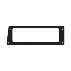 Caterpillar Consola de alambre de Harness Edge Clip de fijación — vista en tres cuartos