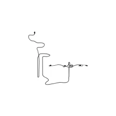Caterpillar Chassis Wiring Harness — Dreiviertelansicht