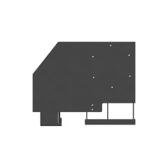 Caterpillar Left Hand Side Platform — Dreiviertelansicht