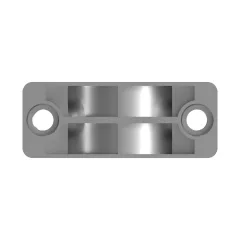 Caterpillar 88.00mm Single ROHRLEITUNG Half KLEMME Body — Dreiviertelansicht