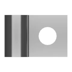 Caterpillar 12.70mm interner Durchmesserschleifenclip — Dreiviertelansicht
