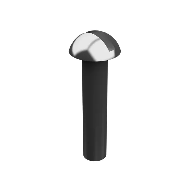 Nein. 10 (.190)"-24 x 7/8" abgerundete Pan Head Cross Slot Screw