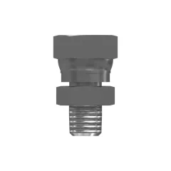 Caterpillar Steel Straight Adapter — açılı görünüm