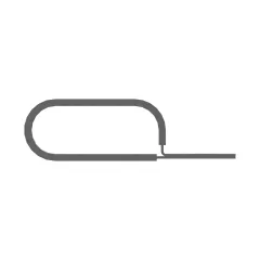 Caterpillar Double Hose Clip — açılı görünüm