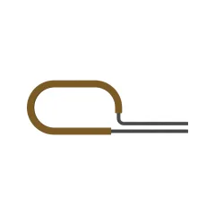 Caterpillar 14.28mm Diameter P Clip — açılı görünüm
